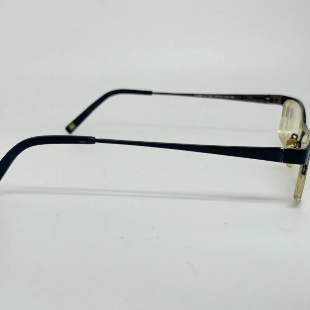 KENNETH COLE REACTION KC684‎ Eyeglasses Frame 52-18-135 Black Half Rim H14571